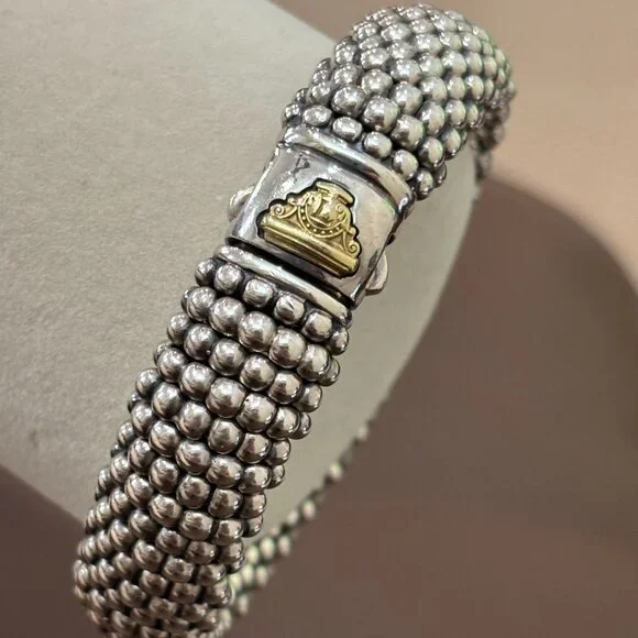 Lagos Signature Caviar Bracelet 15Mm - Picture 2 of 16